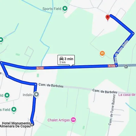 Almenara De Copau Hotell